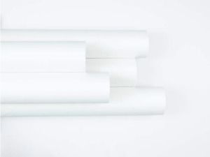 Fabric: 3 Pass Ivory Blockout Lining With Flock Back 150cm