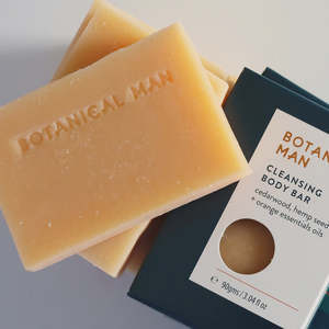 Botanical: Botanical Man Cleansing body bar 90g