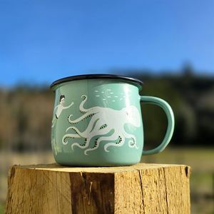 Wolfkamp & Stone - Kupe And Te Wheke - Enamel Mug