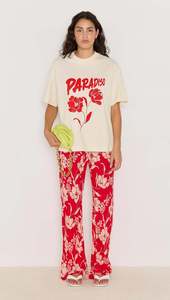 Mink Pink: Poppy Pants Red