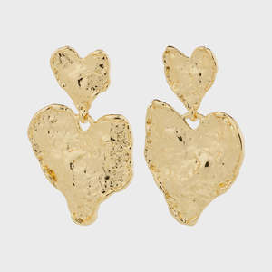 Earrings: Pilgrim - RYAN earrings gold-plated