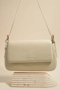 Handbags 1: Date Night Cream Shoulder Bag