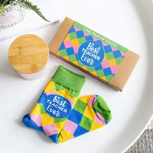 Gifting Under 30: Teacher Socks