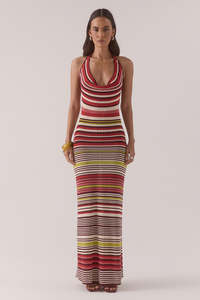 Fashion: PANDORA KNIT DRESS - STRIPE