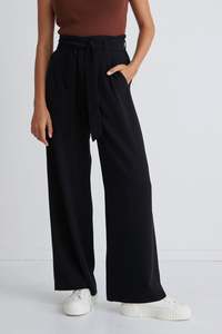 Sydney Black Wide Leg Pant