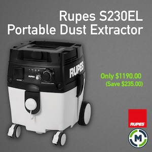 Dust Extraction: Rupes S2 SERIES Compact Portable Dust Extraction Unit, S230EL