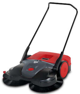 HAAGA Sweeper 697 Battery Powered - Ideal For Use On Slopes And Large Demanding Areas