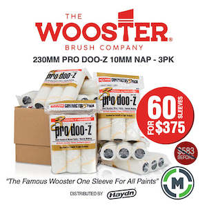60 Sleeve Box - 230mm x 10mm Wooster Pro Doo-z - 20 x 3 Pack