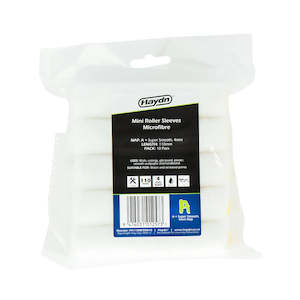 Paint Plaster: Haydn Ultra Fine Finish Microfibre Mini Roller Sleeves 110mm x 4mm