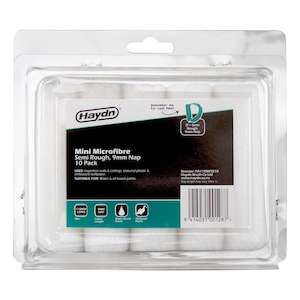 Paint Plaster: Haydn Semi Smooth Finish Microfibre Mini Roller Sleeves 110mm x 9mm