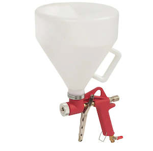 Hyde 5.5 Litre Hopper Texture Spray Gun Includes 3 Nozzles
