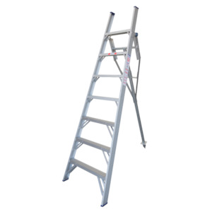 Ladders Scaffolding: Heavy Duty Industrial Aluminium Orchard And Aborist Ladders