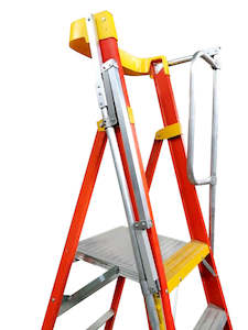 Ladders Scaffolding: King Platform Ladder Safety Gate