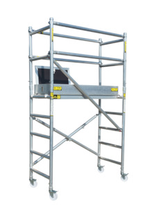 Scaffolding: Titan Mini Mobile Scaffolding - 3.7m Working Height