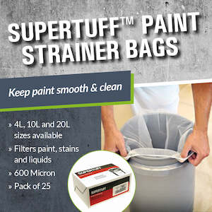20lt Supertuff Paint Strainer Bags - 25 Pack