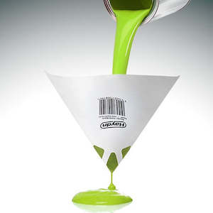 Paint Strainer Cones Fine and Extra Fine Mesh - 10 Pack