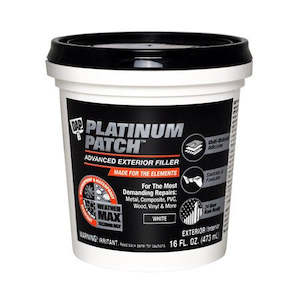 Fillers Putty Silicone And Sealants: DAP Platinum Patch Advanced Exterior Filler 473ml - Matt's Preferred Exterior Filler