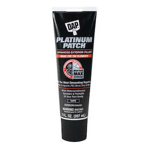 DAP Platinum Patch Advanced Exterior Filler 207ml - Filler In A Tube