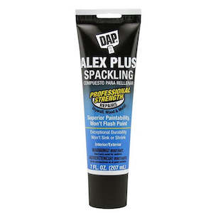 Filler In A Tube - DAP Alex Plus Spackling, Interior And Exterior Filler, 207ml