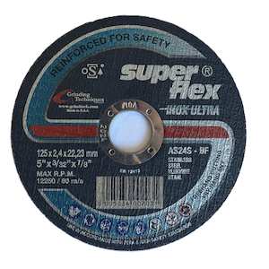 Free Stuff: Free Sample - Super Flex Inox AS24S Cut Off Wheels - 125mm x 2.4mm