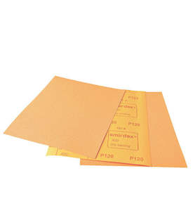 Smirdex Drilube Premium Sandpaper Sheets 230mm x 280mm, 50 Packs