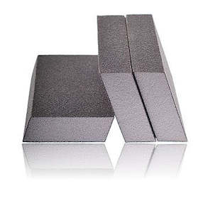 Sanding Sponges And Blocks Abrasives: Large Dual Angled Sanding Sponge / Blocks - Fine / Fine