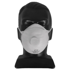 Respirators Safety Work Wear Respirators: P2 Dust Masks With Exhalation One Way Valve - 10 Pack