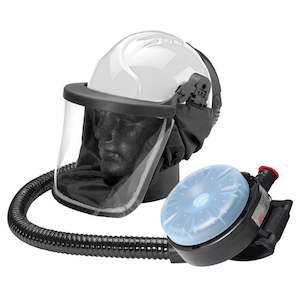 Jetstream MK7 Safety Helmet & Visor With Powered Air Supply Unit