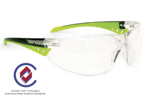 Eye Protection Personal Safety: XSPEX Safety Glasses Trade Pack - 12 Pairs Of Wrap Around Protection And Comfort - 3 Colours Available