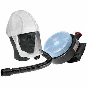Eye Protection Personal Safety: Jetstream Battery Powered Air Respirator With Nylon Hood