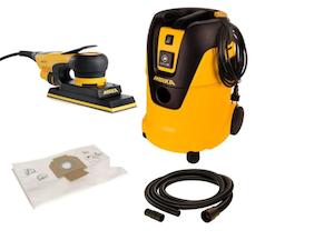 Mirka Dustless Deos 353CV Sander And Vacuum Combos - 3 Options