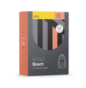 Bosch SMS Multi Layered Vacuum Cleaner Bags, 5 Pack
