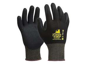Hand Protection Personal Safety: Black Bull Nitrile Foam Gloves