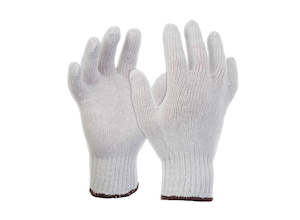 Hand Protection Personal Safety: Polycotton Gloves, 12 packs