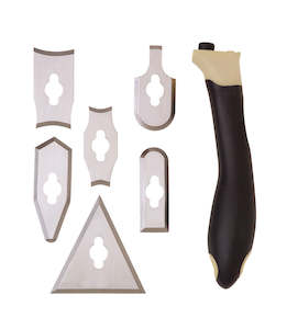 Paint Scrapers Hand Tools: Hyde Contour Scraper (12 different blades in 1 tool)