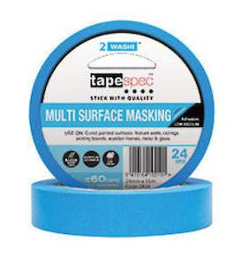 Tapespec Blue Multi Surface Painters Washi Tapes - 2 Size Options