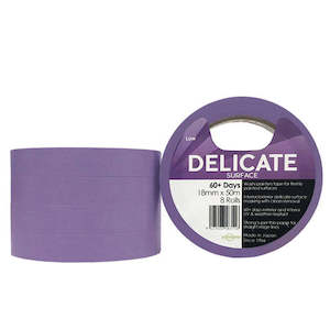 Delicate Surface Purple Washi Painters Tape 36mm x 50m