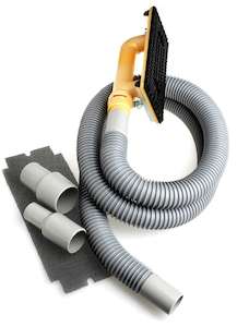 Pole Sanders Abrasives: Hyde Dust-Free Vacuum Hand Sander Kit - Dust Free Sanding