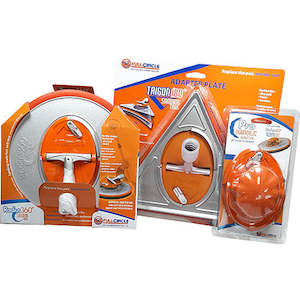 Pole Sanders Abrasives: Radius 360 Sander / Trigon Sander and Pro Handle Adapter (SET)