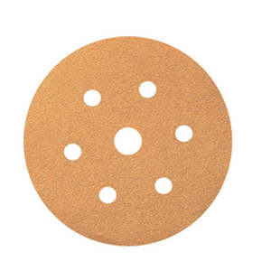 150mm Discs Abrasives Sanding Discs: 100 Pack, Smirdex Powerline 820 Velcro Discs 150mm, 7 Hole