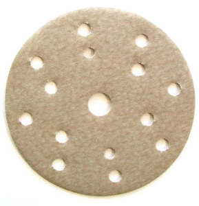 150mm, 15 Hole, Riken Premium AP23M Velcro Sanding Discs, 100 Pack
