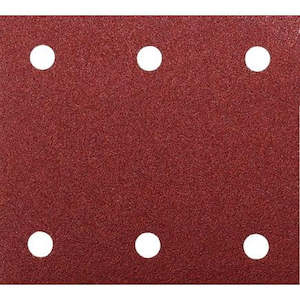Delta Diy Velcro Shapes Abrasives Velcro Power Tool Sheets: 1/4 Sheet Velcro Sanding Sheets, 103mm x 115mm - 10 Pack