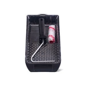 Mini Rollers Nook Crannies Roller Trays Handles Poles And Sleeves: Almax Mini Roller Kits - Double Red Stripe 13mm Sleeve For All Coatings