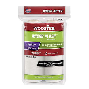 165mm x 8mm Wooster Jumbo-Koter Micro Plush Mini Roller Sleeve - 2 Pack