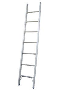 Ladders Access Equipment: Industrial Aluminium Single Ladder - 180KG Load Rating