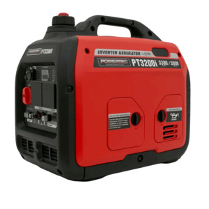 Powertec 3300W Digital Inverter Generator, PT3200i