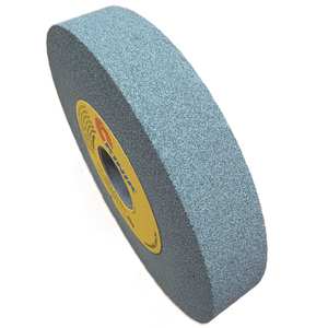 Abrasives: 205mm x 25 Green Silicon Carbide Grinding Wheels - Multi Bore