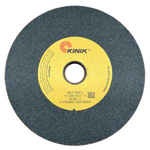 Abrasives: 205mm x 19 Green Silicon Carbide Grinding Wheels - Multi Bore