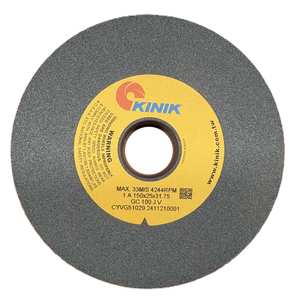 Abrasives: 150mm x 25 Green Silicon Carbide Grinding Wheels - Multi Bore