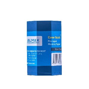 18cm x 20m Gold Washi Pre Taped Masking Paper With Dispenser